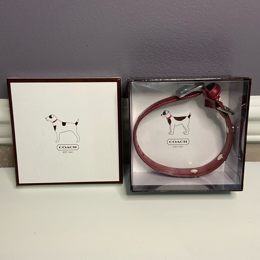 Coach Dog Collar